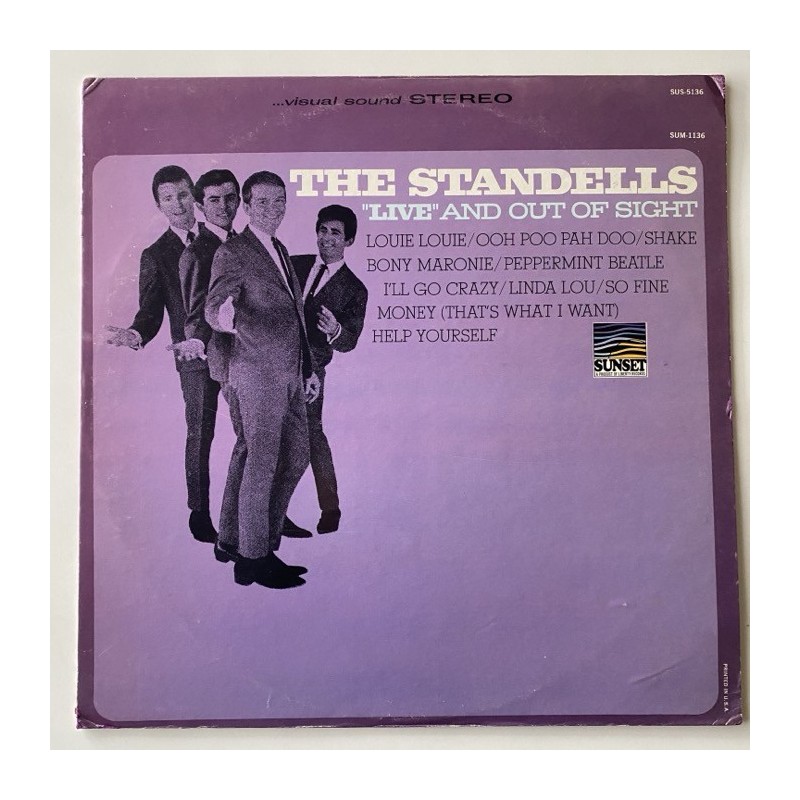 The Standells - Live and out of sight SUS-5136