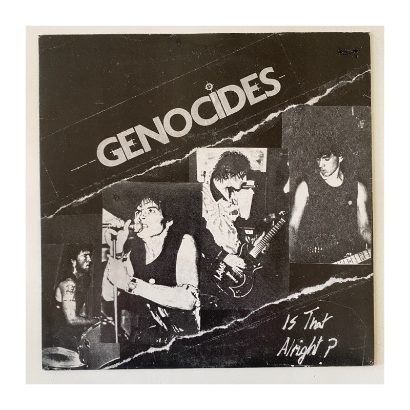 Genocides - Is that Alright? Take 1