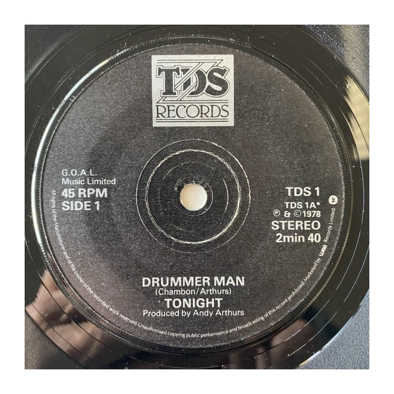 Tonight - Drummer Man TDS 1