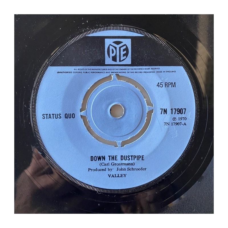 Status Quo - Down the Dustpipe 7N 17907