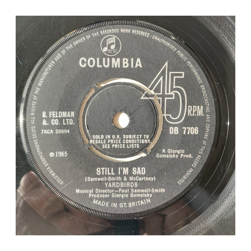 Yardbirds - Evil hearted you DB 7706