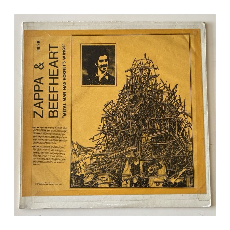 Zappa & Beefheart - Metal Man has Hornet’s Wings 365 WRMB
