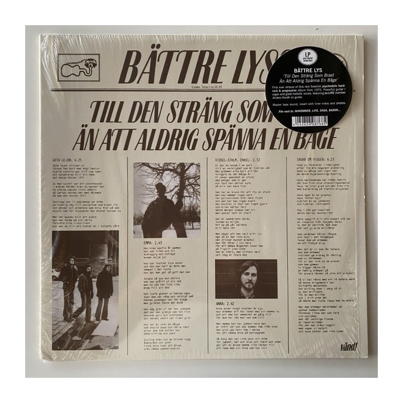 Bättre Lys - Till den Sträng Som Brast SOMM041