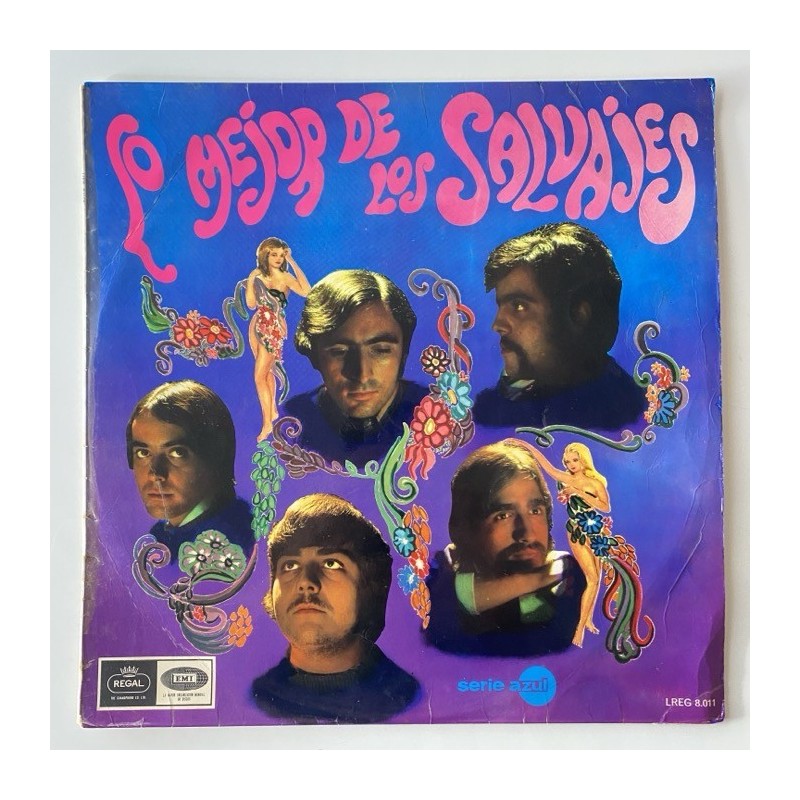 Los Salvajes - Lo mejor de Los Salvajes LREG 8011