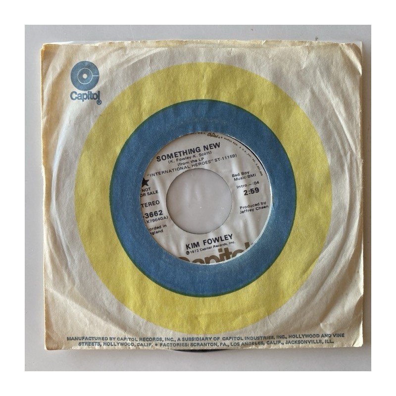 Kim Fowley - Something New P-3662
