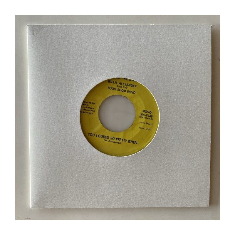 Willie Alexander and the Boom Boom Band - Hit her wid de axe WA-6146