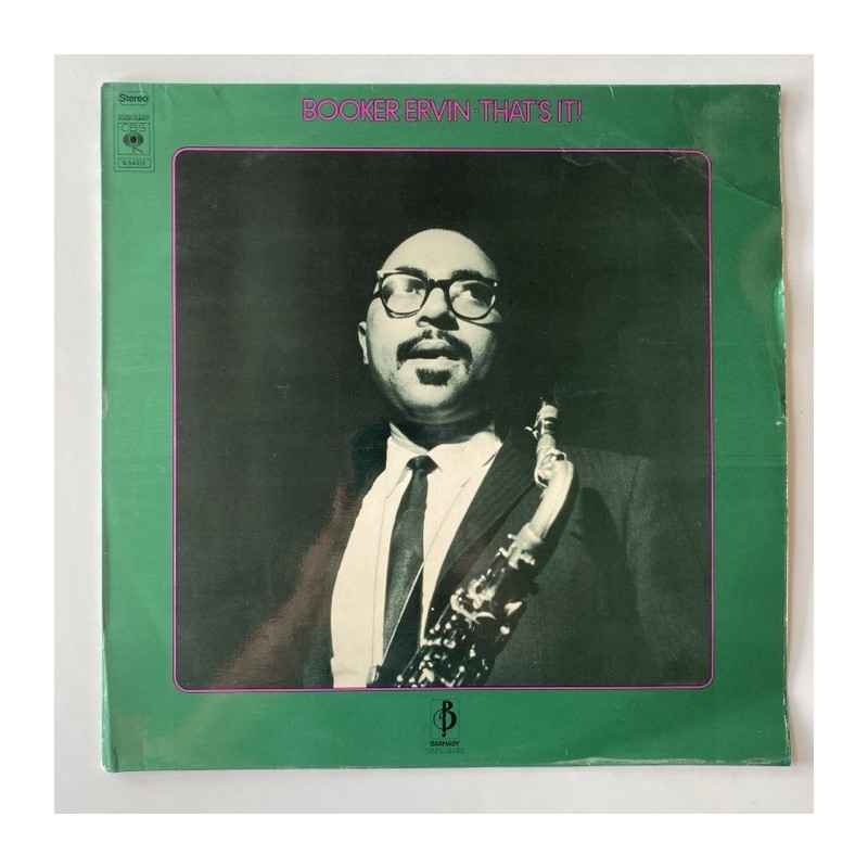 Booker Erwin - That’s it S 64537