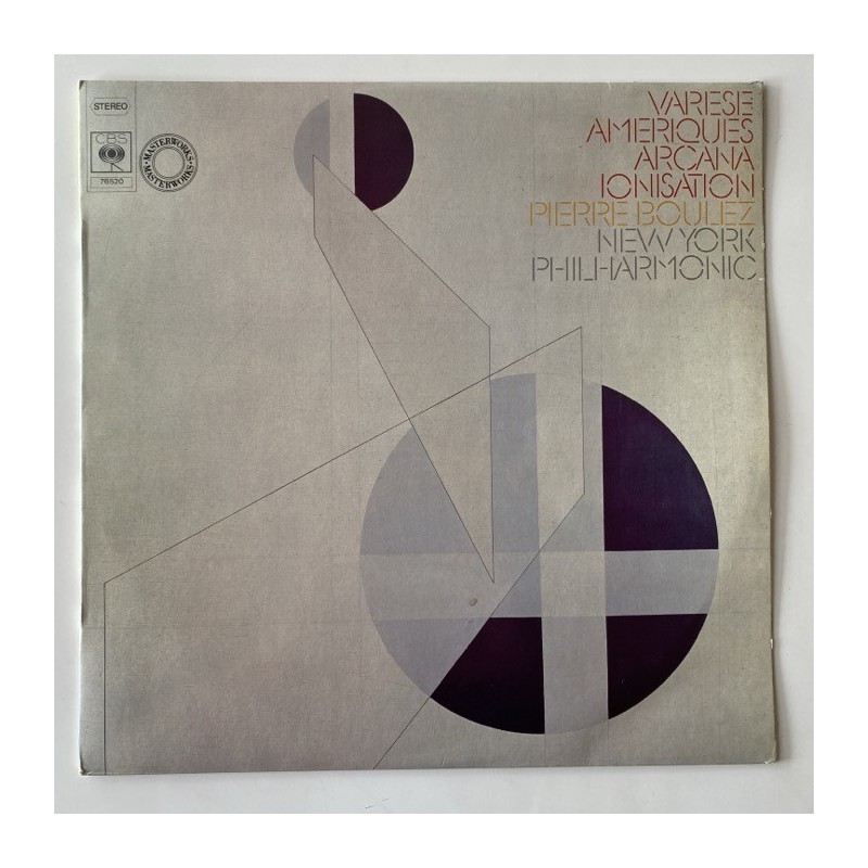 Edgard Varese - Ameriques Arcana Ionisation Q 76520