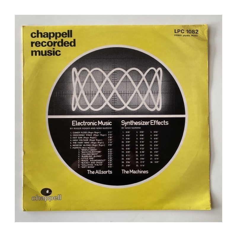 Roger Roger / Nino Nardini - Electronic Music LPC 1082