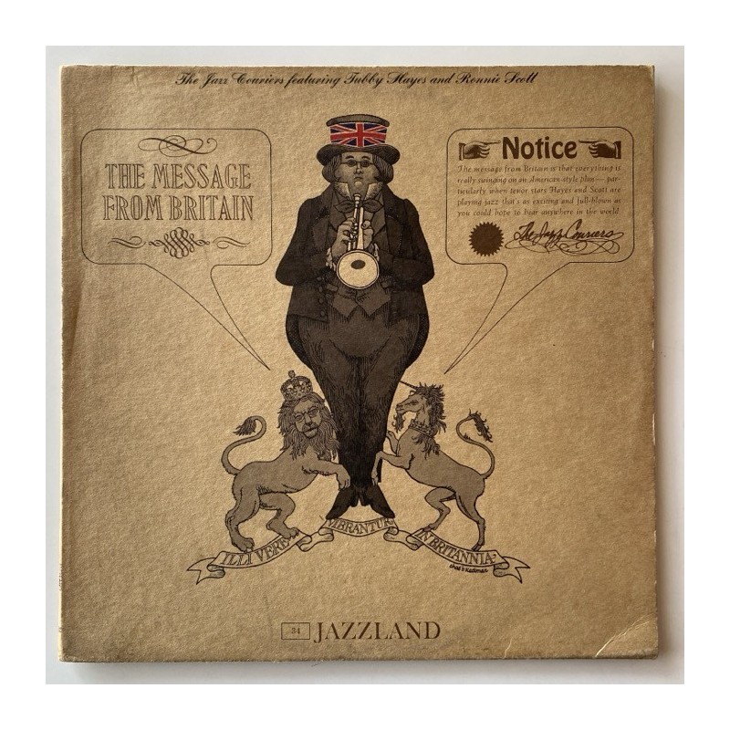 Jazz Couriers - The Message from Britain JLP 34