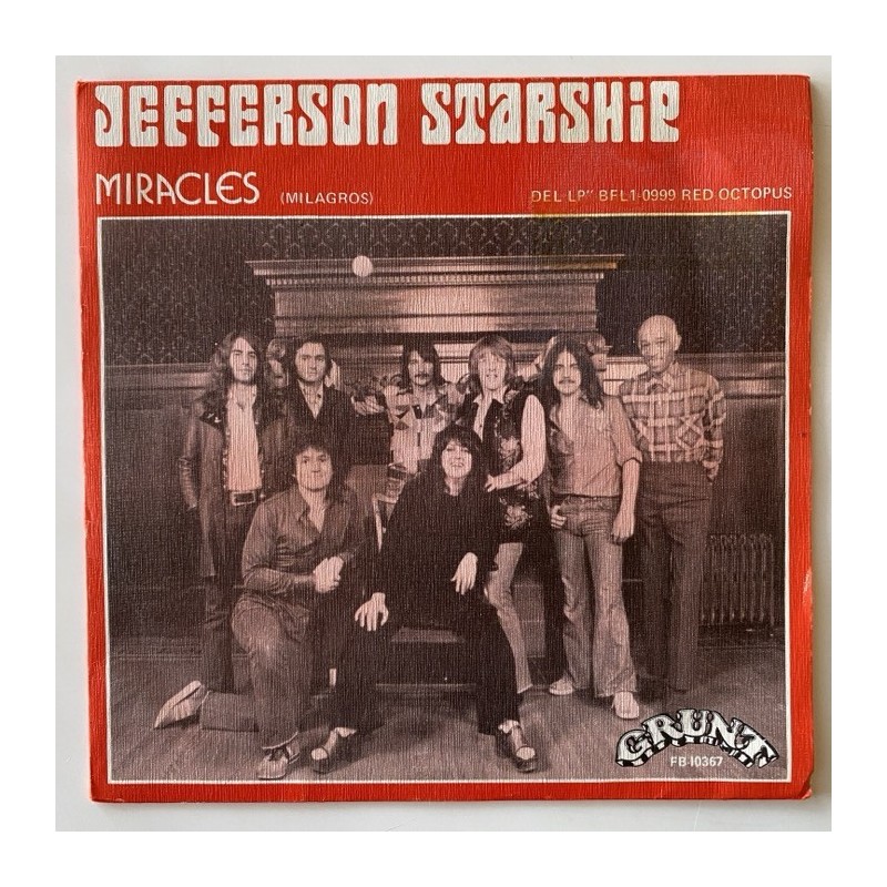 Jefferson Starship - Miracles FB-10367