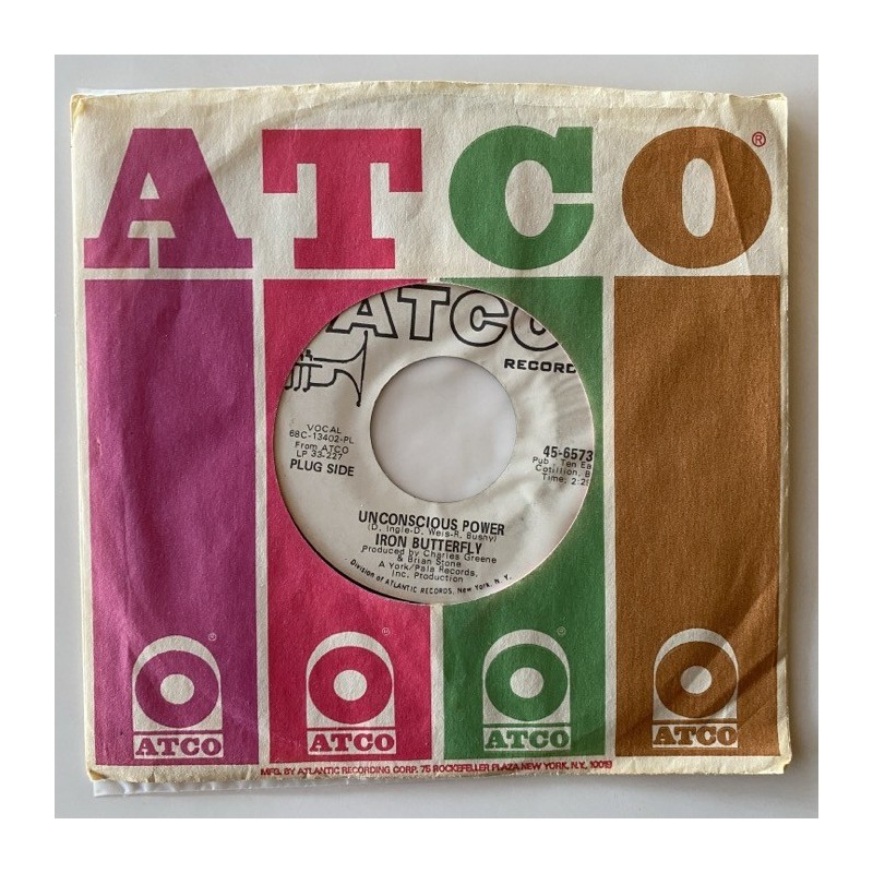 Iron Butterfly - Unconscious Power 45-6573