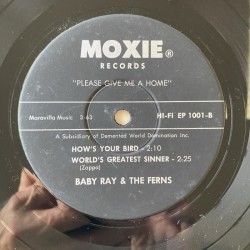 Ned & Nelda / Baby Ray & the Ferns - Hey Nelda HI-FI EP 1001