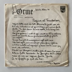 Le Orme - Regina al Trobadour 6025 163