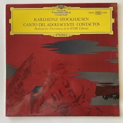 Karlheinz Stockhausen - Canto del Adolescente / Contactos 138 813 SLPM