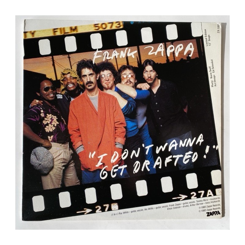 Frank Zappa - I don’t wanna get Drafted ZR 1001