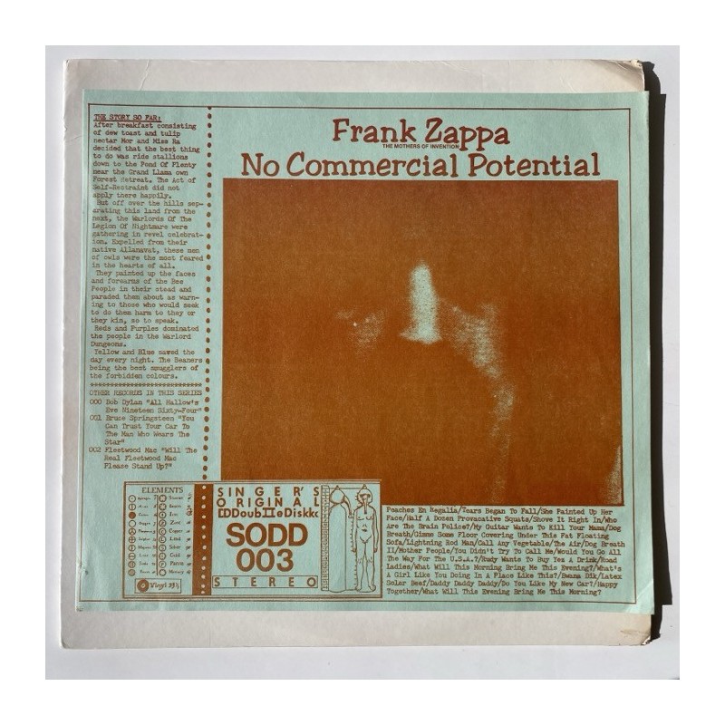 Frank Zappa / Mothers - No Commercial Potential SODD 003