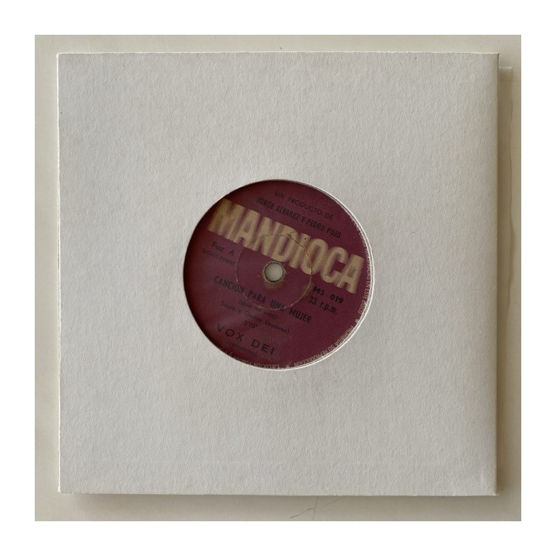 Vox Dei - Canción para una Mujer ( que no está) MS-019