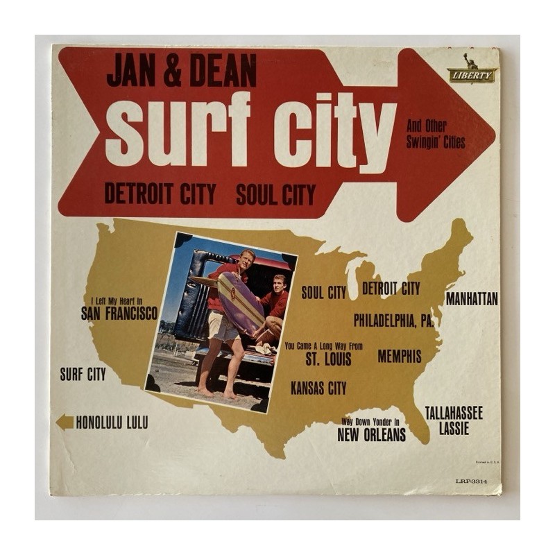 Jan & Dean - Surf City LRP-3314