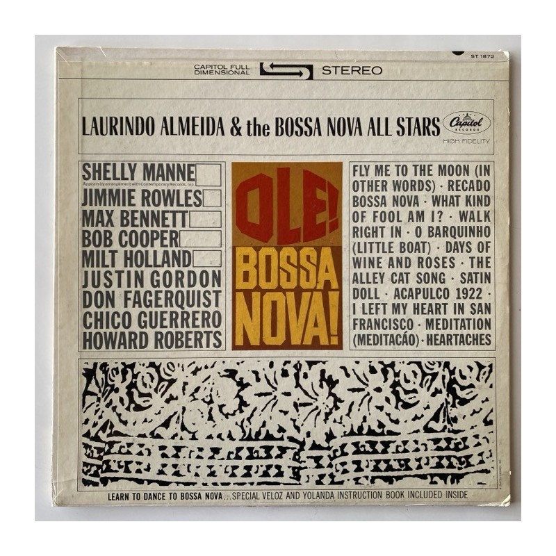 Laurindo Almeida & the Bossa Nova All Stars - Ole! Bossa Nova! ST 1872