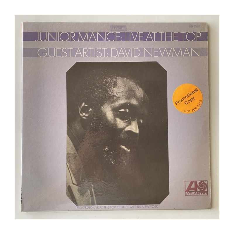 Junior Mance - Live at the Top SD 1521