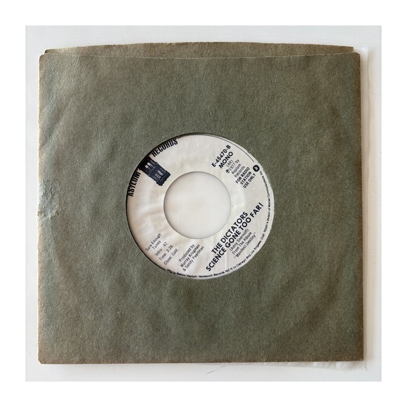 Dictators - Sleepin’ with the T.V. On E-45470