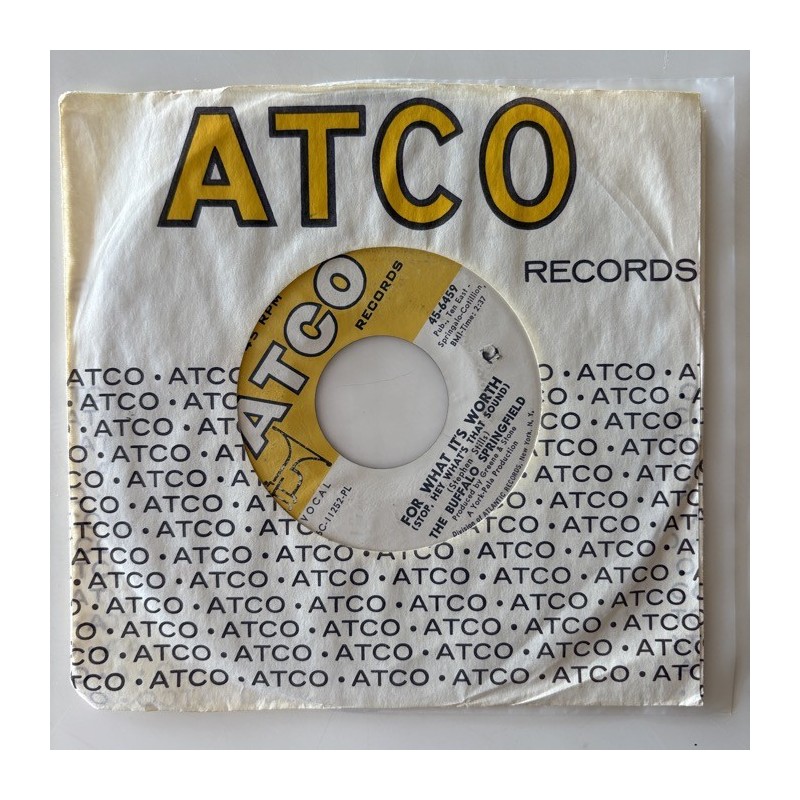 Buffalo Springfield - For what is worth 45-6459