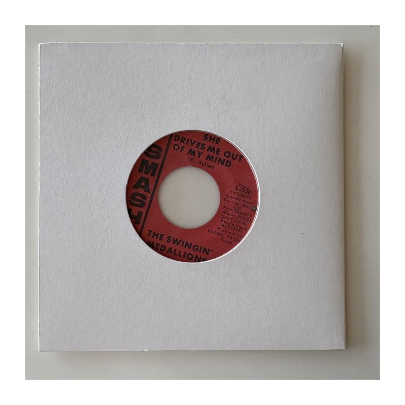 The Swingin’ Medallions - She Drives me out of my Mind S-2050
