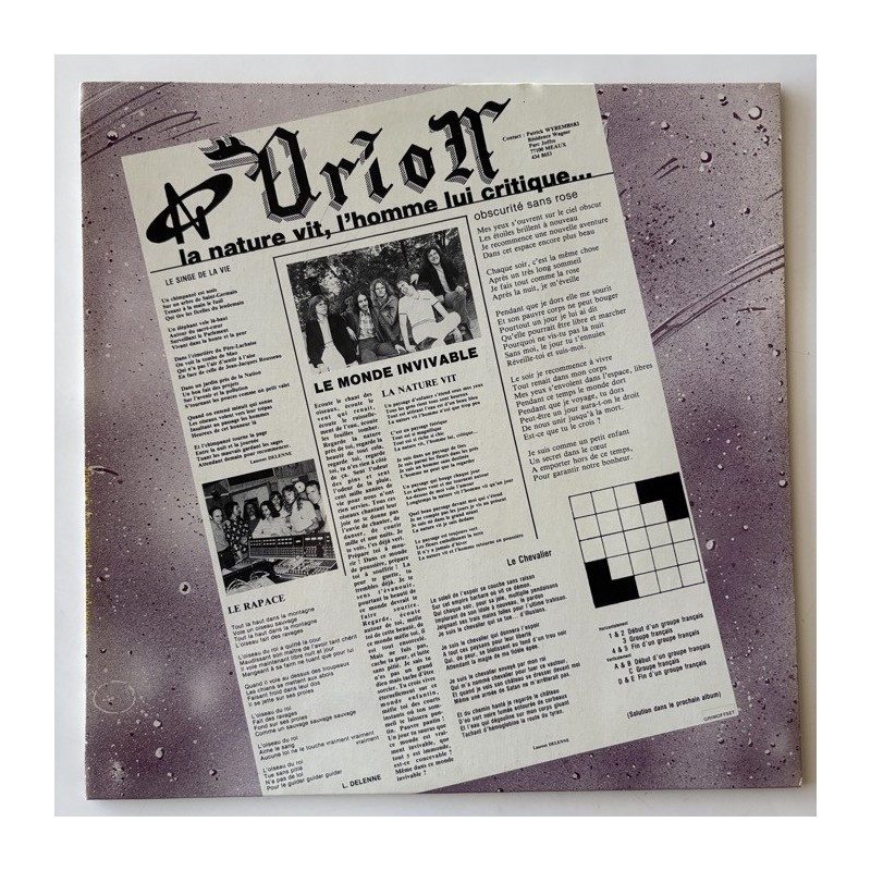 Orion - La nature vit