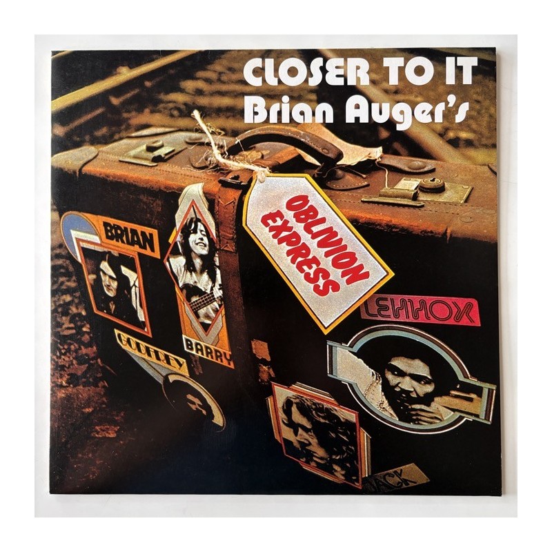 Brian Auger’s Oblivion Express - Closer to it DISC 1913 LP