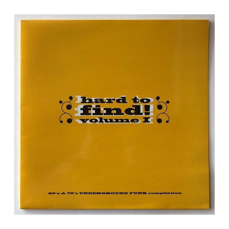 Various Artists - Hard to Find Volume 1 197302 LP