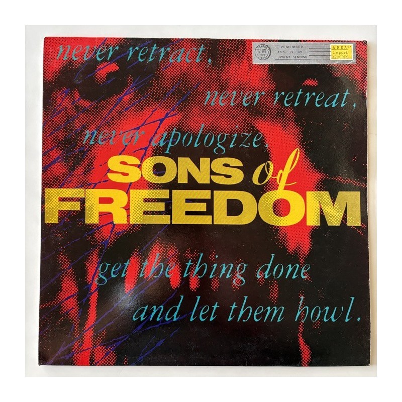 Sons of Freedom - Sons of Freedom 828 123 1