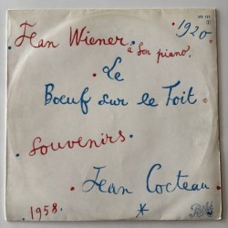 Jean Wiener - Le Boeuf sur le Toit Souvenirs STX 127