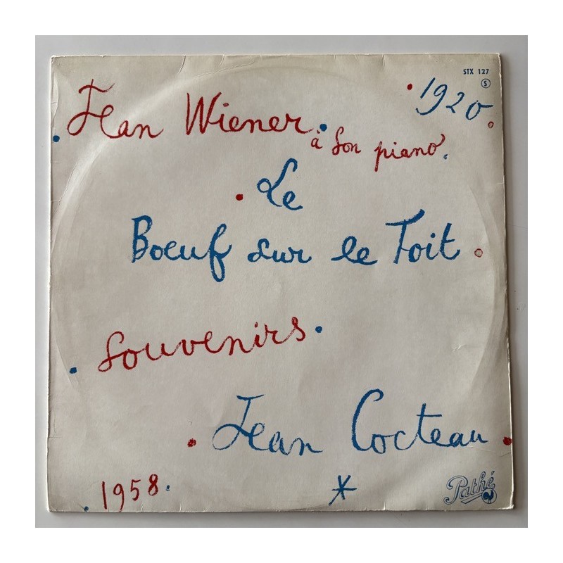 Jean Wiener - Le Boeuf sur le Toit Souvenirs STX 127