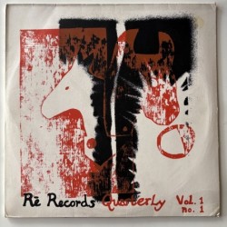 Various Artists - Rè Records Quarterly Magazine Vol.1 No. 1 Rē 0101
