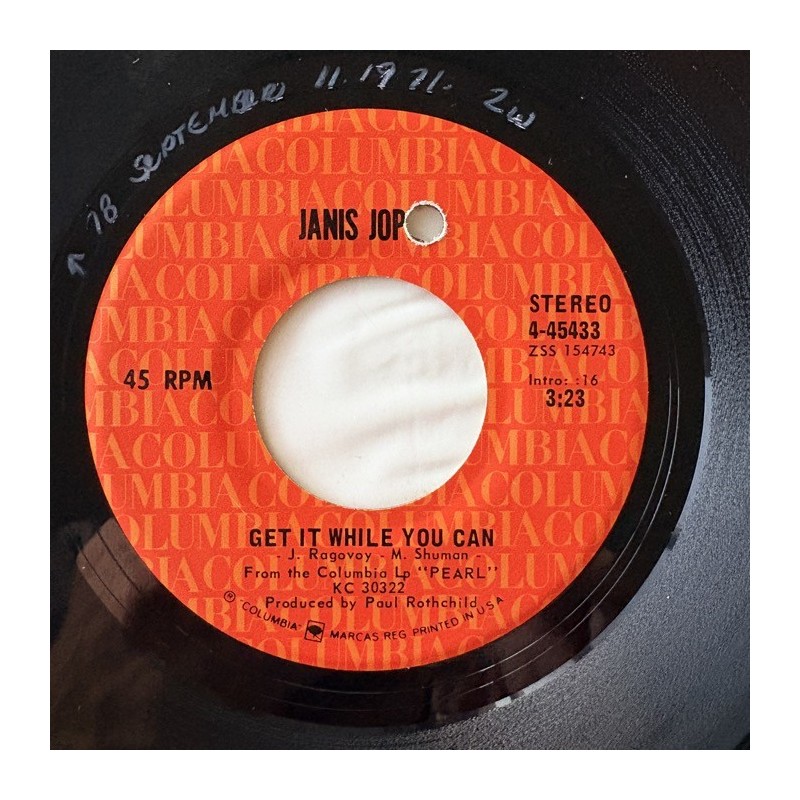 Janis Joplin - Get it while you can 4-45433