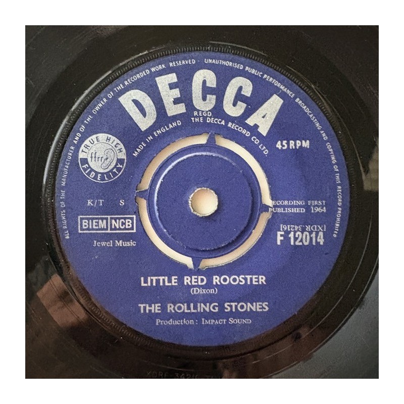 Rolling Stones - Little Red Rooster F 12014