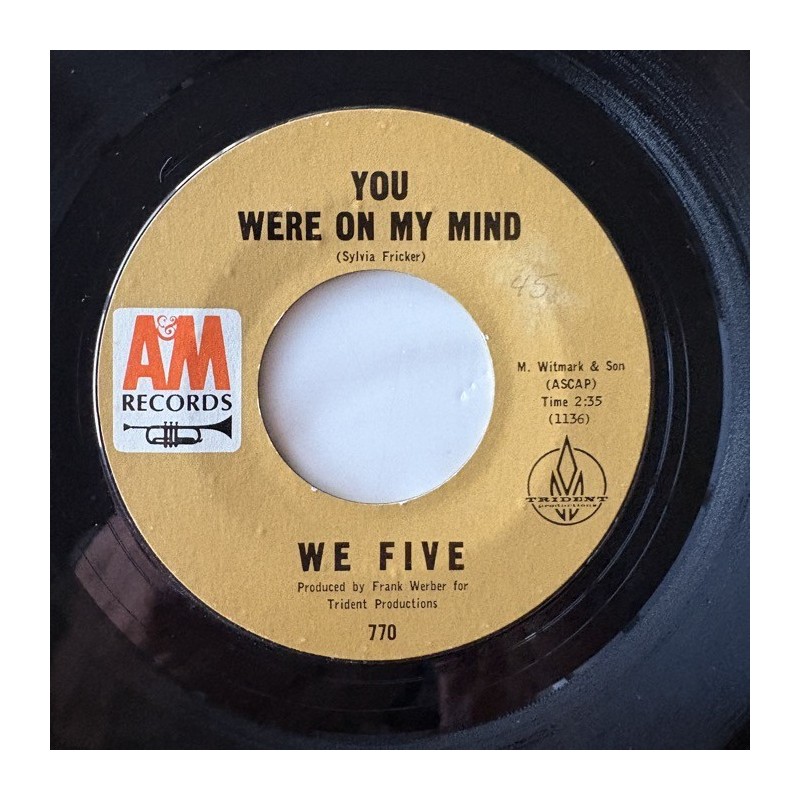 We Five - You were on my Mind 770
