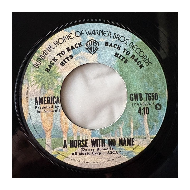 America - A Horse with no name GWB 7650