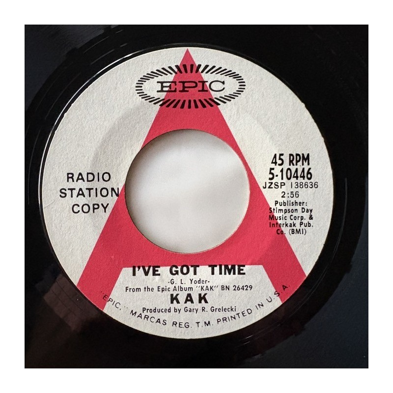 KAK - I’ve got Time 5-10446