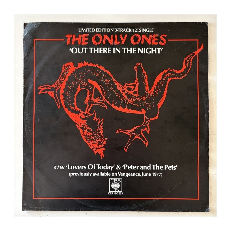 The Only Ones - Out There in the Night S CBS 12 7285