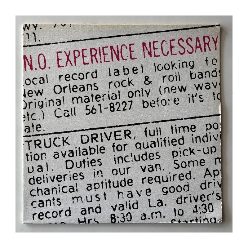 Various Artists - N.O. Experience Necessary PB 001