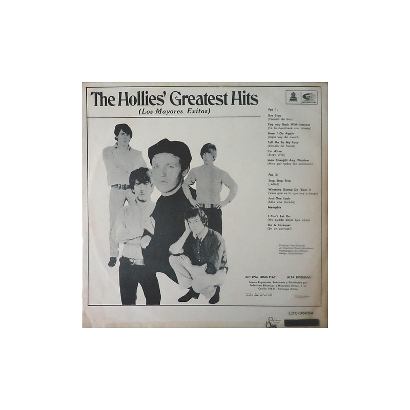 Hollies - Los Mayores Exitos LDC-36654