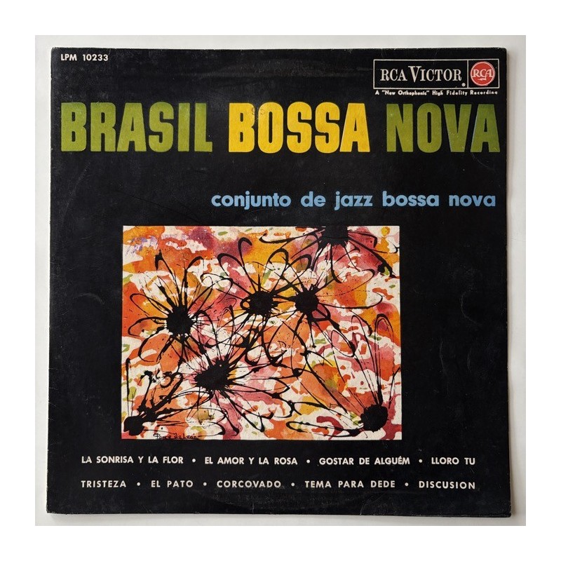 Conjunto de Jazz Bossa Nova - Brasil Bossa Nova LPM 10233