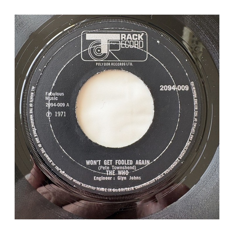 The Who - Won’t get fooled again 2094-009