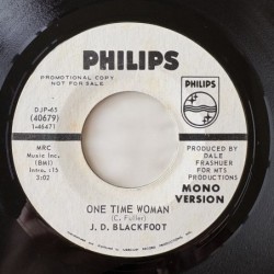J. D. Blackfoot - One Time Woman DJP-65