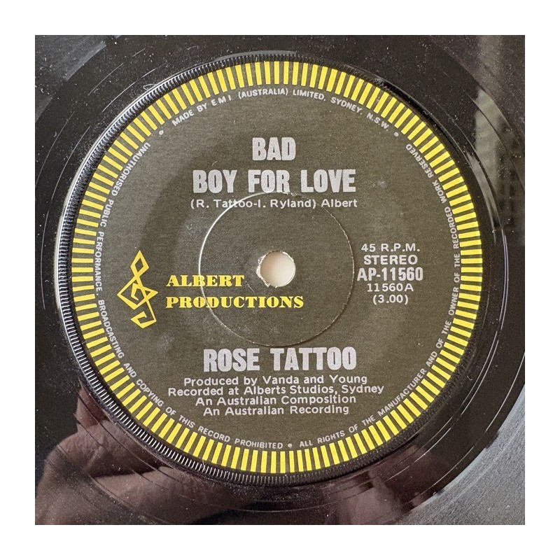 Rose Tattoo - Bad Boy for Love AP-11560