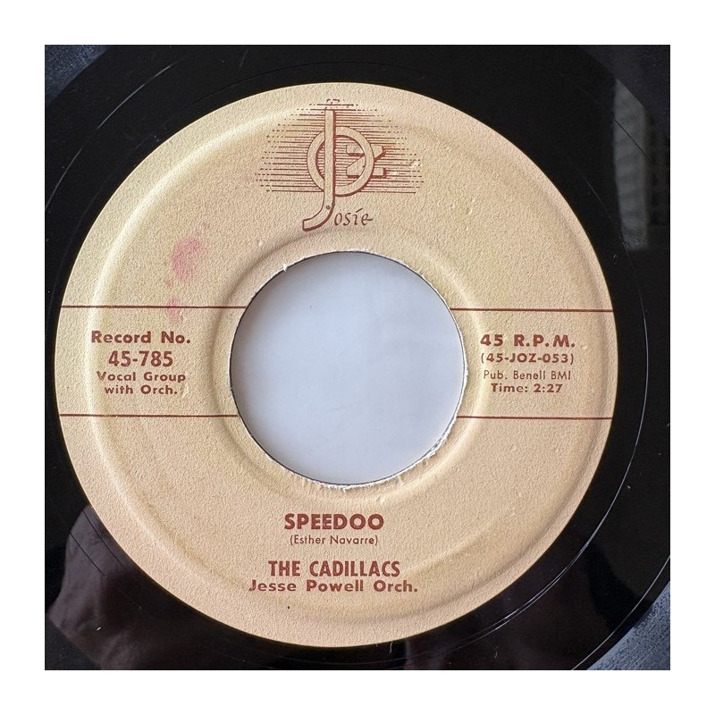 The Cadillacs - Speedoo 45-785