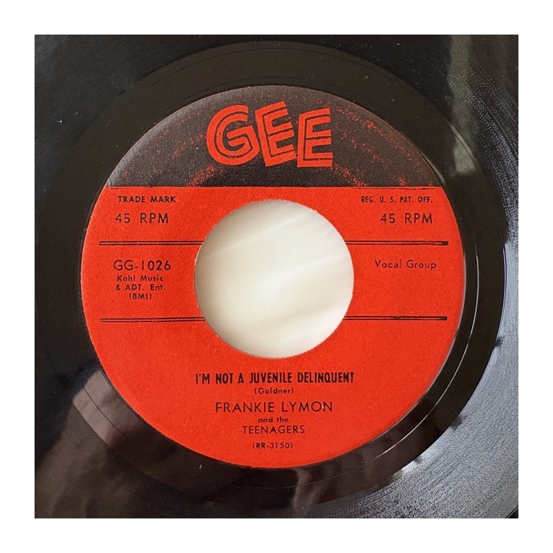 Frankie Lymon and the Teenagers - I’m not a Juvenile Delinquent GG-1026