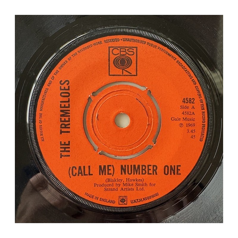 The Tremeloes - (Call Me) Number One 4582
